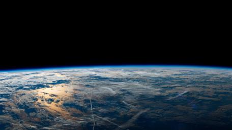 A Stunning View of Earth from Space wallpaper