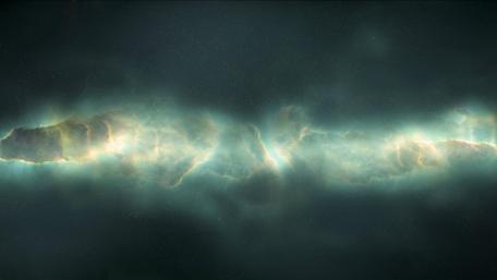 Ethereal Nebula Splendor in the Cosmos wallpaper