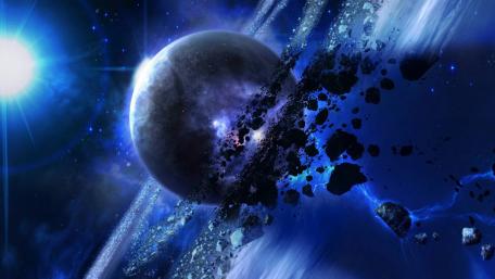 Cosmic Realms of Fantasy Exploration wallpaper