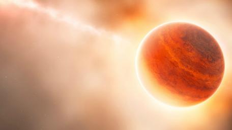 Vibrant Gas Giant in Cosmic Beauty wallpaper