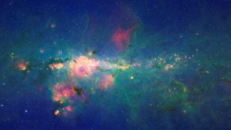 Celestial Wonder of the Universe Filled with Stars and Colors wallpaper