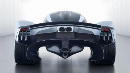 Ultimate Hypercar Rear View Wallpaper wallpaper