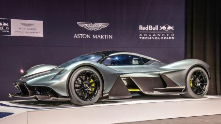 Sleek Aston Martin Hypercar Design Showcase wallpaper