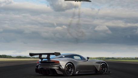Sleek Performance Meets Aerospace Power wallpaper