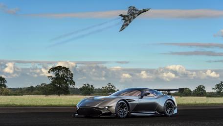 Sleek Car and Jet in Perfect Harmony wallpaper
