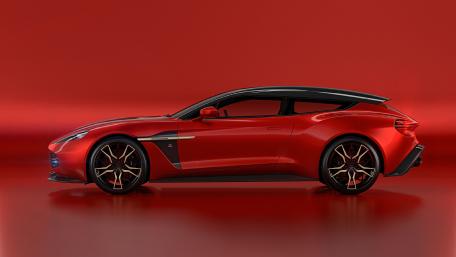 Sleek Red Luxury Car Wallpaper Design wallpaper