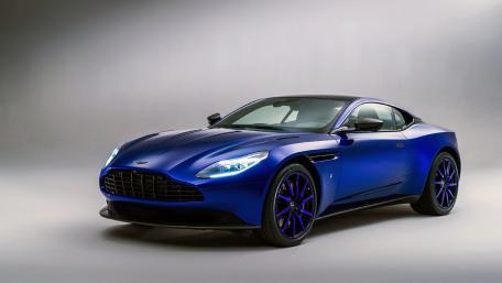 Sleek Blue Aston Martin Wallpaper wallpaper