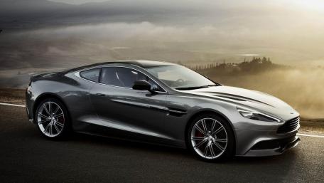 Sleek Aston Martin in a Stunning Landscape wallpaper