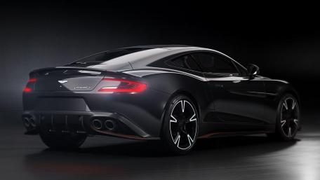 Sleek Aston Martin in Dark Elegance wallpaper