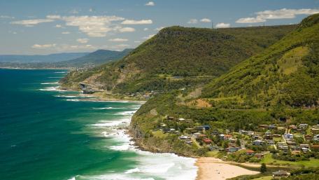 Sea Cliff Bridge wallpaper