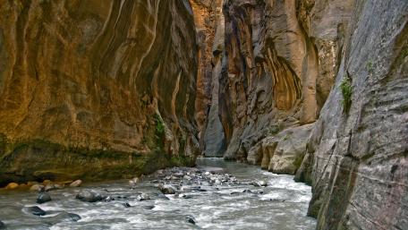 Majestic River Canyon Views wallpaper