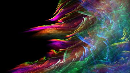 Vibrant Abstract Colors Explosion wallpaper