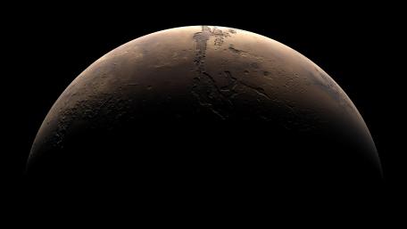 Crescent Mars wallpaper