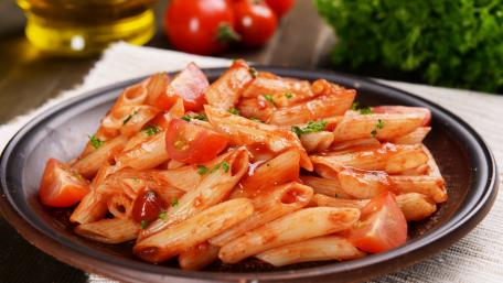 Delicious Pasta Delight for Food Lovers wallpaper