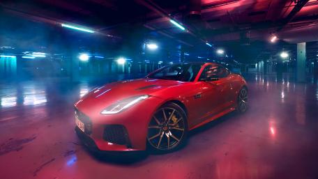 Jaguar F Type SVR Coupe wallpaper