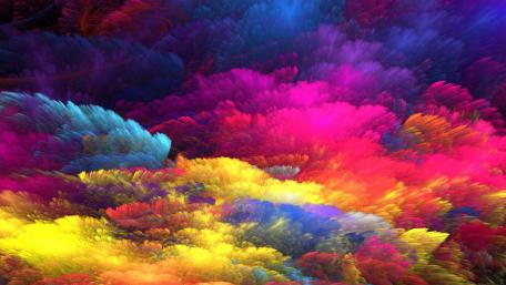 Vibrant Colorful Abstract Wallpaper wallpaper