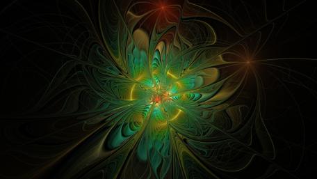 Vibrant Fractal Dreams and Patterns wallpaper