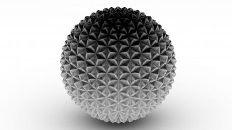 Geometric Elegance in Monochrome wallpaper