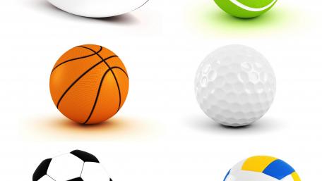 Dynamic Balls of Sport Excitement wallpaper
