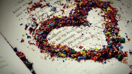Love in Colorful Words wallpaper