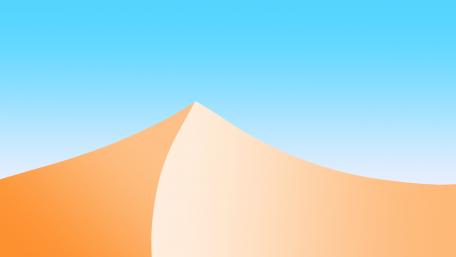 afternoon In the desert wallpaper