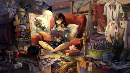 Creative Studio Chaos in Anime Artworks wallpaper