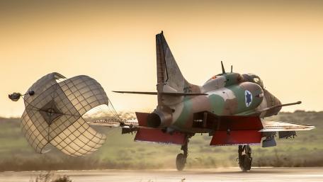 Military Aircraft Landing Maneuvering Technique wallpaper