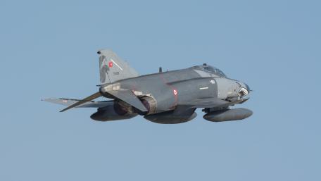 Fighter Jet in Dynamic Flight wallpaper