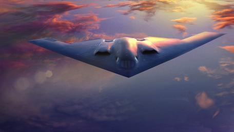 Stealthy Ambiance Above the Clouds wallpaper