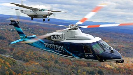 Futuristic Aircraft in Flight Scene wallpaper