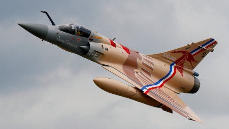 Dynamic Military Jet in Action wallpaper