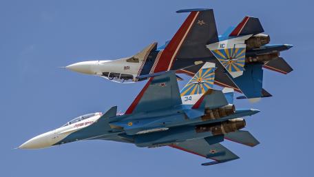 Dynamic Formation of Military Jets in Flight wallpaper
