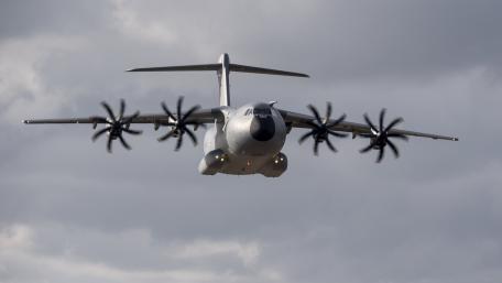 Powerful Military Aircraft In Action wallpaper