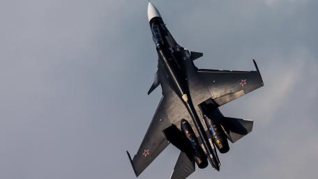 Fighter Jet in Action wallpaper