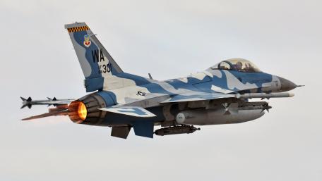 Fierce Flight of a Military Jet wallpaper