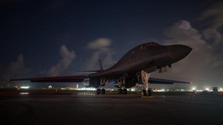 Stealth Bomber at Night wallpaper
