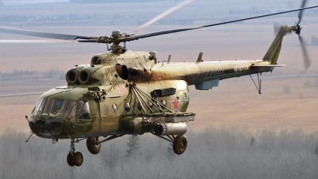 Military Helicopter in Action wallpaper
