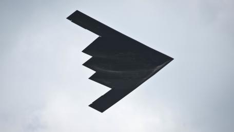 Stealth Bomber in Action wallpaper
