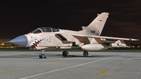 Fierce Military Jet Ready for Action wallpaper