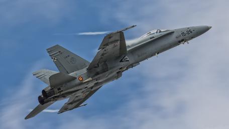 Fighter Jet Ascending Through the Clouds wallpaper