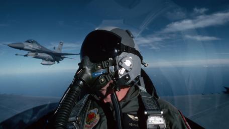 Aerial Vigilance and Precision in Flight wallpaper
