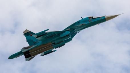 Sukhoi Fighter Jet in Action wallpaper