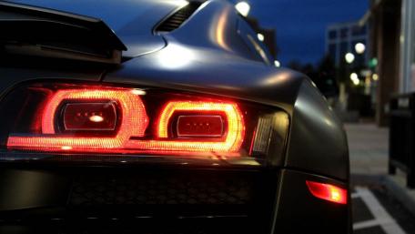 Sleek Nighttime Car Aesthetic wallpaper