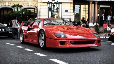 Classic Car In Motion wallpaper