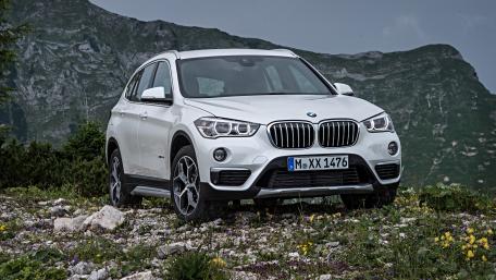 Sleek BMW SUV Amidst Nature's Beauty wallpaper