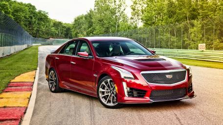 Sleek Angles of a Cadillac ATS-V wallpaper