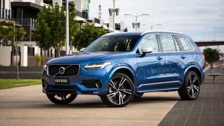Sleek Blue SUV Ready for Adventure wallpaper