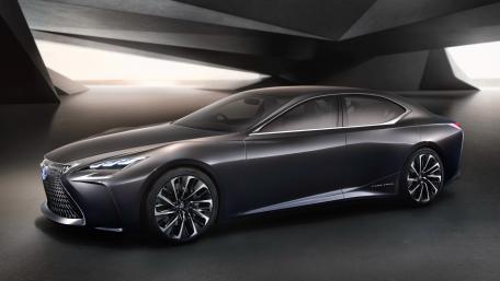 Sleek Luxury Sedan in Modern Design wallpaper