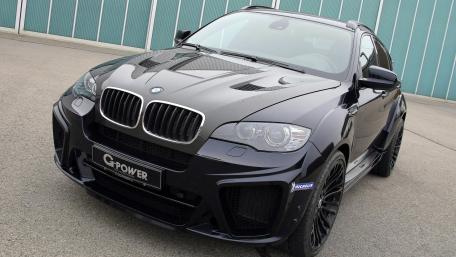 Sleek Black BMW X6 with G-Power Tuning Enhancements wallpaper