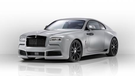 Sleek Silver Luxury Car Wallpaper wallpaper